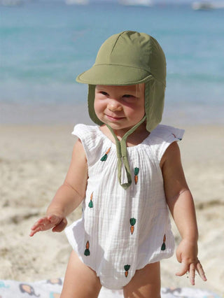 FURTALK Baby Sun Hat with Neck Flap Swim Hat