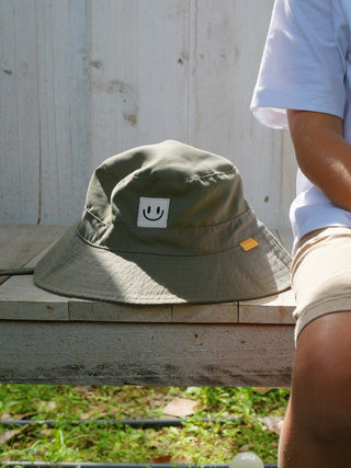 FURTALK Smiley Face Summer Beach Bucket Hats