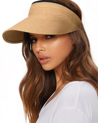 FURTALK Straw Sun Visors for Beach