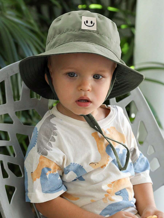 FURTALK Smiley Face Summer Beach Bucket Hats