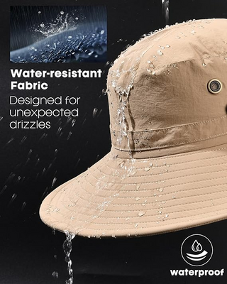 FURTALK UPF 80+  Foldable Wide Brim Outdoor Fishing Hat