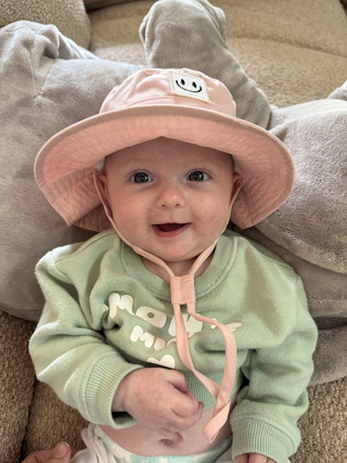 FURTALK Smiley Face Summer Beach Bucket Hats