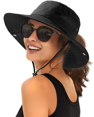 FURTALK UPF 80+  Wide Brim Packable Hat