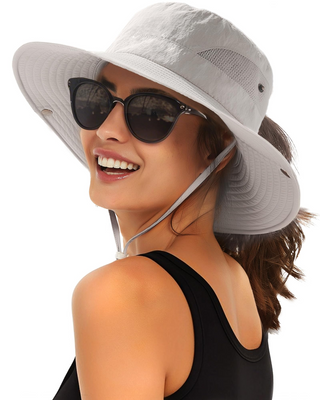 FURTALK UPF 80+  Wide Brim Packable Hat