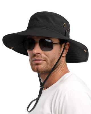 FURTALK UPF 80+  Foldable Wide Brim Outdoor Fishing Hat