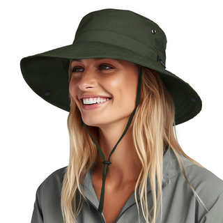 FURTALK UPF 80+  Wide Brim Packable Cowboy Hat