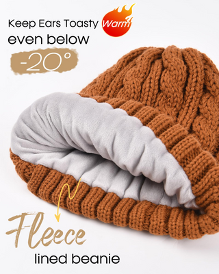 FURTALK Winter Hat Gloves Scarf Set Fleece Knit Pom Beanie Warm Neck Warmer Touchscreen Gloves 3 in 1 Gift Set