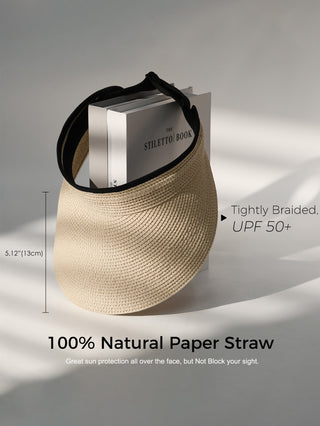 FURTALK Straw Sun Visors for Beach