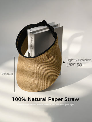 FURTALK Straw Sun Visors for Beach