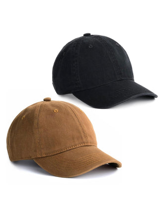 FURTALK Toddler Baseball Hat Kids Boys Girls Adjustable Washed Cotton Baseball Cap with Ponytail