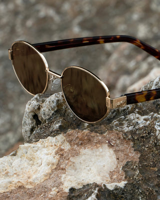 FURTALK Retro Oval  UV400  Trendy Sunglasses