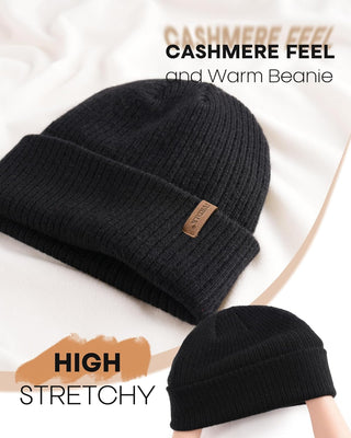 FURTALK Womens Winter Hat Scarf Gloves Set Knitted Thick Beanie Touchscreen Gloves Neck Warmer for Men Women