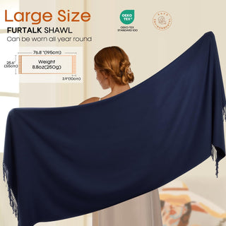 FURTALK Women's Scarf Pashmina Shawls and Wraps