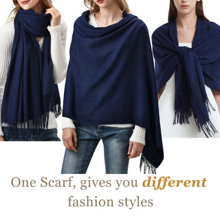 FURTALK  Pashmina Shawl Wraps Cashmere Feel Scarf