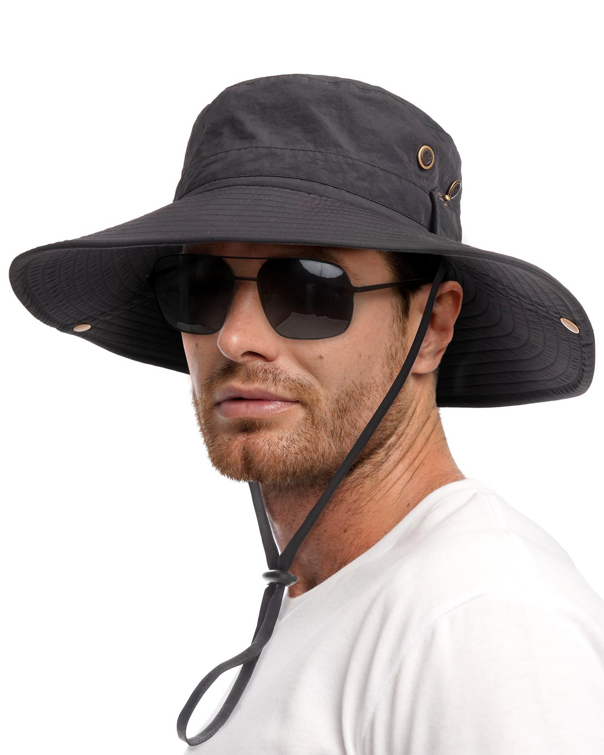 Wide Brim Sun Hat with UPF 80+, Packable Foldable Floppy Beach Hat Women Foldable Straw Beach Hat | From Where main image 4