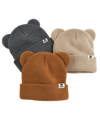 FURTALK Baby Beanie with Bear Ear for Infant Toddler