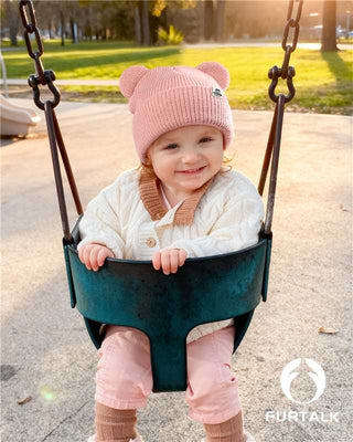 FURTALK Baby Beanie with Bear Ear for Infant Toddler