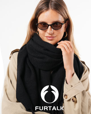 FURTALK Cashmere Feel Blanket Scarf Pashmina Shawl