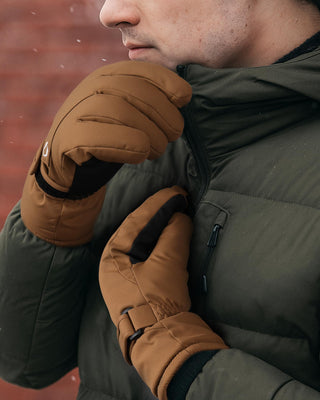 FURTALK Winter Gloves for Men Women Fleece Lined Waterproof Windproof Touchscreen Ski Snow