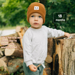 FURTALK Baby Beanie Cute Toddler Winter Hat Knit Boys Girls Warm 2 Pack Kids Embroidered Beanies Cap