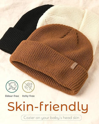 FURTALK Toddler Baby Winter Knitted Beanie Hat