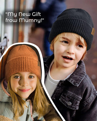 FURTALK Toddler Baby Winter Knitted Beanie Hat