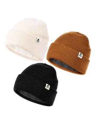 FURTALK Baby Beanie Fleece Lined Toddler Winter Hat Boys Girls Knit Warm Beanies