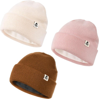 FURTALK Baby Beanie Fleece Lined Toddler Winter Hat Boys Girls Knit Warm Beanies