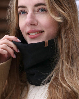 FURTALK Winter Neck Warmer Men Ski Neck Gaiter Scarf For Men Women Thick Warm Fleece Windproof Scarves