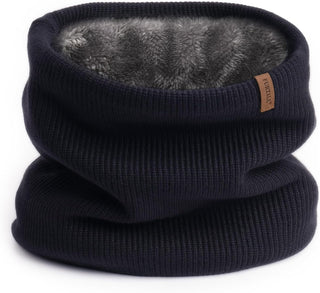 FURTALK Winter Neck Warmer Men Ski Neck Gaiter Scarf For Men Women Thick Warm Fleece Windproof Scarves
