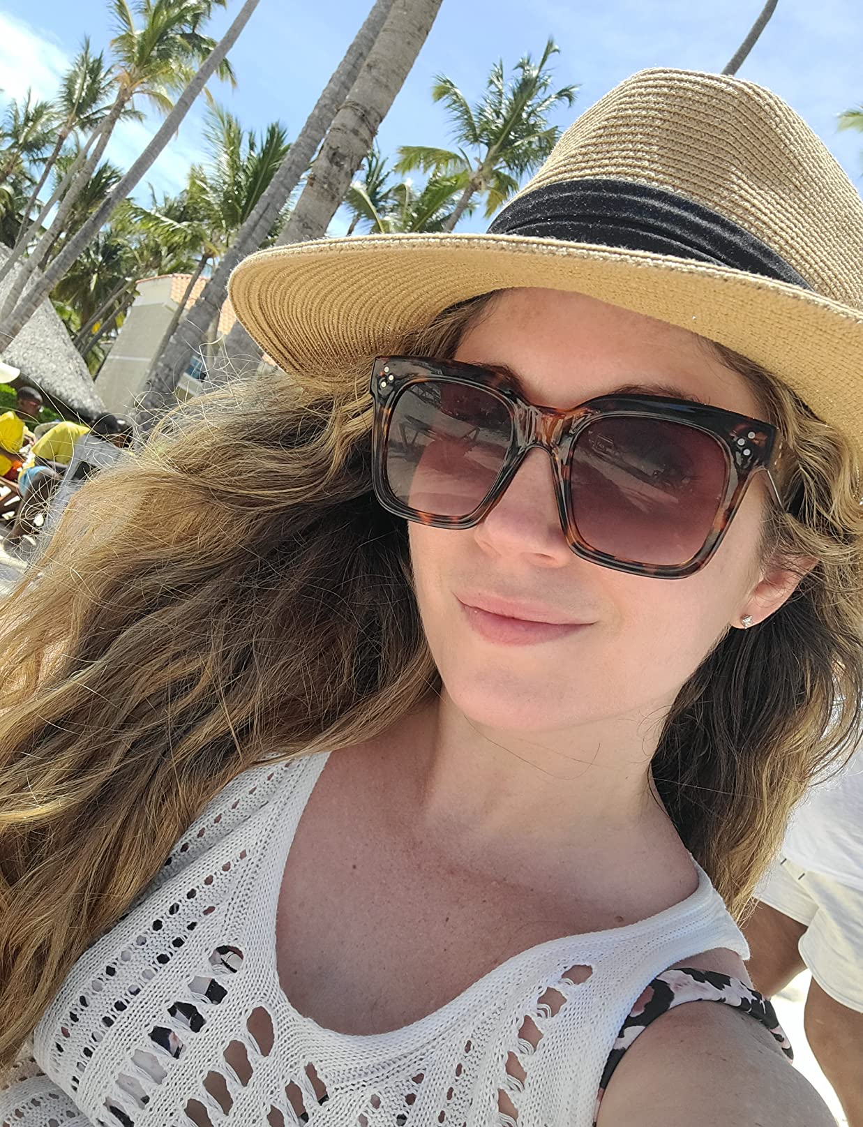 Sun Hat For Women FURTALK Panama Hat Sun Hats For Women Men Wide