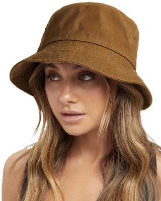 Bucket Hats for Women Washed Cotton Packable Summer Beach Sun Hats