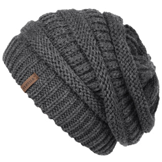 FURTALK Winter Knit Slouchy Beanie Hat Warm Skull Ski Cap