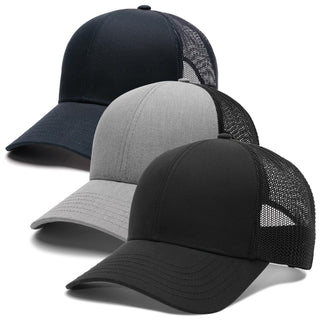 Mens Trucker Hat Structured Mesh Baseball Cap
