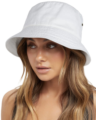 Bucket Hats for Women Washed Cotton Packable Summer Beach Sun Hats