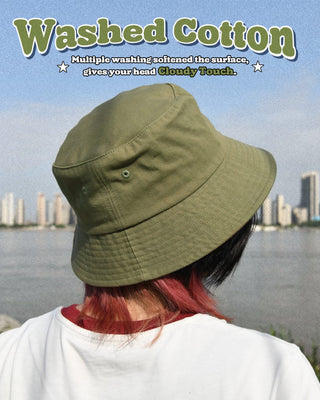 Bucket Hats for Women Washed Cotton Packable Summer Beach Sun Hats