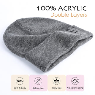 FURTALK Toddler Beanie for Kids Beanies Knit Winter Hats