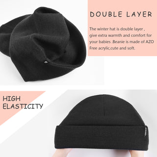FURTALK Toddler Beanie for Kids Beanies Knit Winter Hats