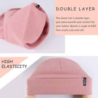 FURTALK Toddler Beanie for Kids Beanies Knit Winter Hats