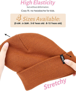 FURTALK Toddler Beanie for Kids Beanies Knit Winter Hats