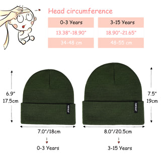 FURTALK Toddler Beanie for Kids Beanies Knit Winter Hats