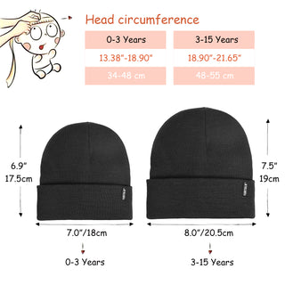 FURTALK Toddler Beanie for Kids Beanies Knit Winter Hats